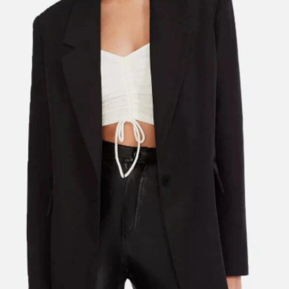 NWT Steve Madden Black Tailored Blazer Jacket Women’s XL - Picture 15 of 16
